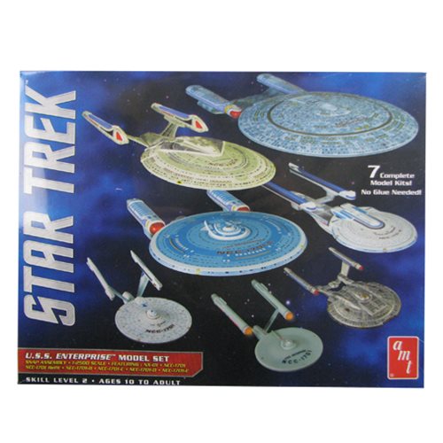 Star Trek U.S.S. Enterprise 1:2500 Scale Snap-Fit Model Kit